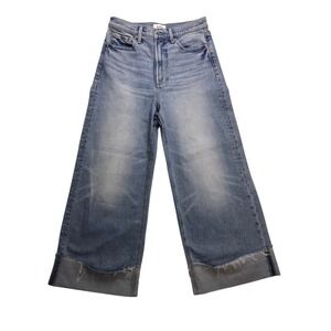 pistola Light Blue Wide Leg Flare Jeans